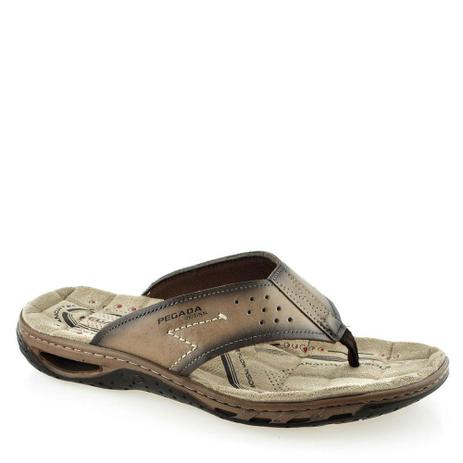 chinelo de dedo masculino pegada