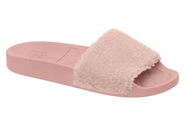 Chinelo Moleca Slide Pelo Pelúcia Rasteira 5414.150 Feminino - Chinelo  Feminino - Magazine Luiza