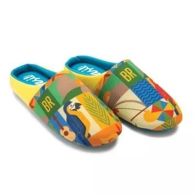Chinelo Pantufa Rio Brasil Amarelo E Azul 36/37 Ricsen 13667 é boa?