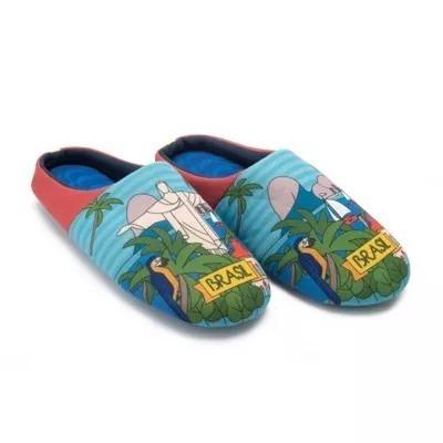 Chinelo Pantufa Rio Brasil Azul e Vermelho 34/35 Ricsen 13663 é boa?