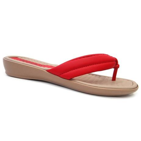 Chinelo rasteira conforto 500191 - piccadilly (10) - vermelho é boa?