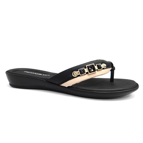 Chinelo rasteira conforto 500198 - piccadilly (10b - preto é boa?