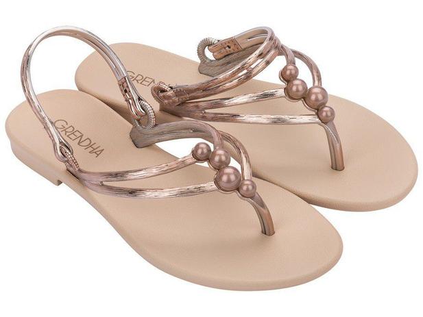 sandalia grendha feminina