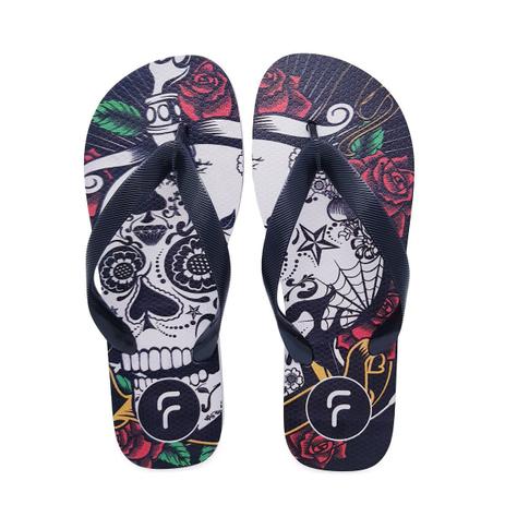 Chinelo Sandália Masculino Borracha Estampa Praia Verão K116 - FABRICATA -  Calçados Masculinos - Magazine Luiza