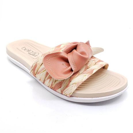 Chinelo beira rio slide laço Clearance