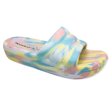 Chinelo slide fem piccadilly c222001-9 multi color é boa?