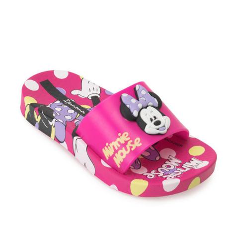 Chinelo Slide Infantil Ipanema Grendene Menina Minnie 26424 Menor preço em Chinelo Slide Infantil Ipanema Grendene Menina Minnie 26424