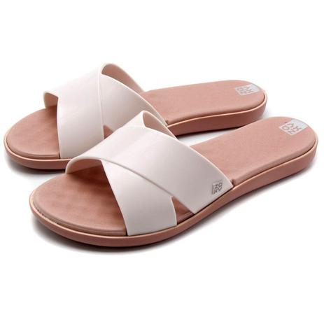Chinelo Slide Zaxy Soul Feminino - Nude - Grendene - Chinelo Feminino - Magazine Luiza