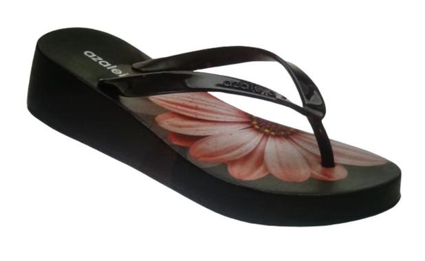 chinelo plataforma azaleia