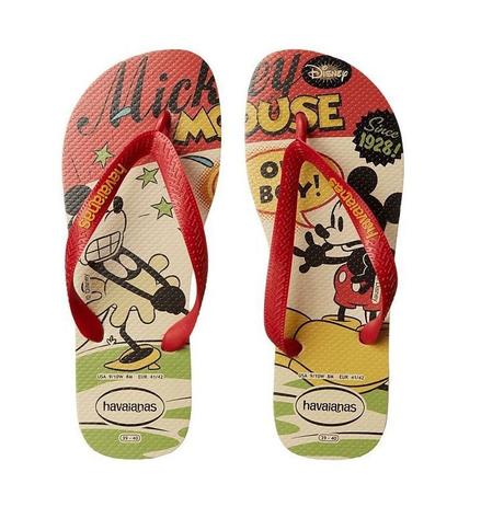 chinelo havaianas do mickey feminino