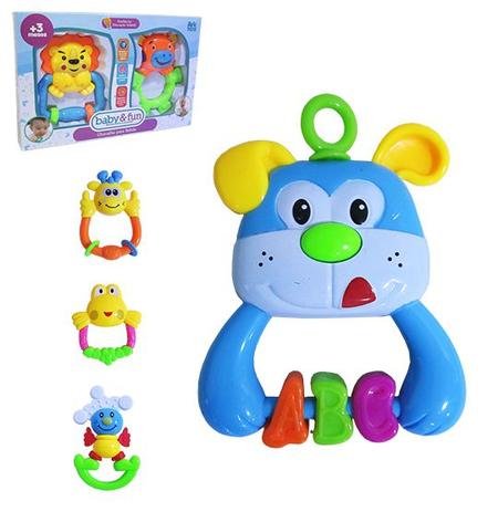 Chocalho baby fun sortidos colors kit com 2 pecas na caixa - Ark brasil Menor preço em Chocalho baby fun sortidos colors kit com 2 pecas na caixa - Ark brasil