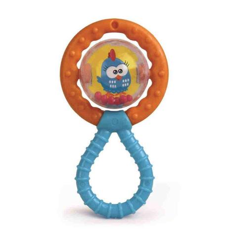 Chocalho E Mordedor Gira Gira Galinha Pintadinha Mini Elka Menor preço em Chocalho E Mordedor Gira Gira Galinha Pintadinha Mini Elka