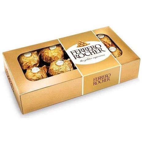 Chocolate Bombom Ferrero Rocher 8 unidades - Festabox é boa?