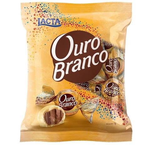 Chocolate Bombom Ouro Branco Pacote c/ 1kg - Lacta é boa?