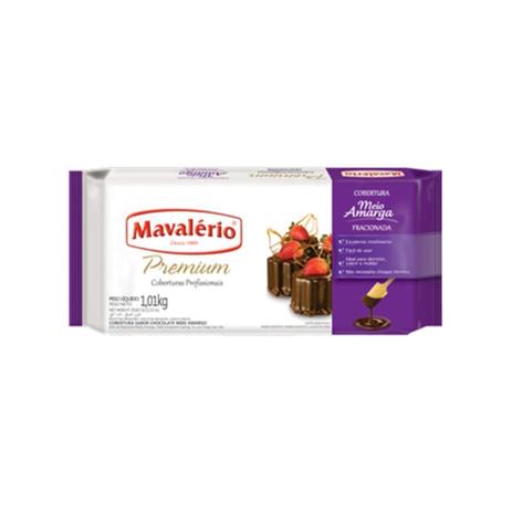 Chocolate Cobertura Fracionada Premium Meio Amargo - Mavalério