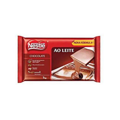 Chocolate em barra ao leite 1kg - nestlé Menor preço em Chocolate em barra ao leite 1kg - nestlé
