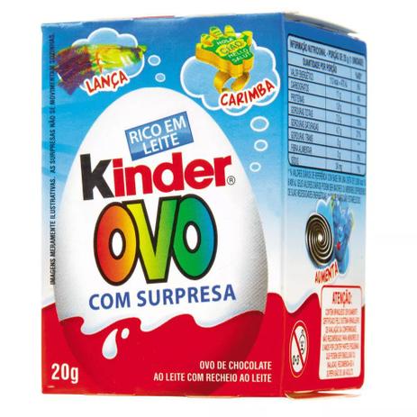 Chocolate Kinder Ovo Meninos 20Gr - Ferrero Menor preço em Chocolate Kinder Ovo Meninos 20Gr - Ferrero