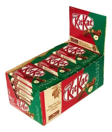 Chocolate Kit Kat Avelã 41,5gr C/24un - Nestlé Menor preço em Chocolate Kit Kat Avelã 41,5gr C/24un - Nestlé