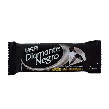 Chocolate Lacta Diamante Negro 20g Menor preço em Chocolate Lacta Diamante Negro 20g