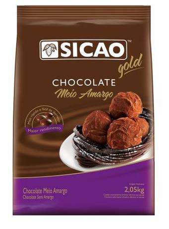 Chocolate Meio Amargo Sicao Gold 2|05kg -