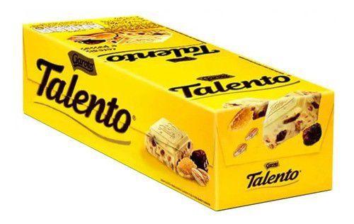 Chocolate Mini Talento Cereais E Passas 25g Caixa C/15 - Garoto Menor preço em Chocolate Mini Talento Cereais E Passas 25g Caixa C/15 - Garoto