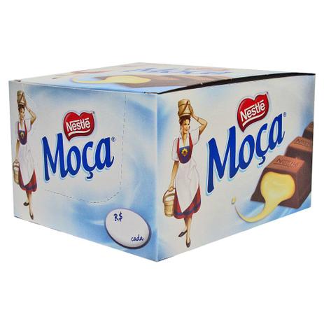 Chocolate Moça Recheio Leite Condensando 38g c/24 - Nestlé Menor preço em Chocolate Moça Recheio Leite Condensando 38g c/24 - Nestlé