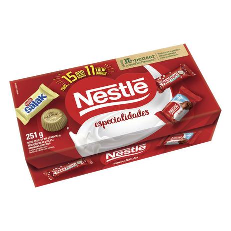 Chocolate Nestlé Especialidades 251g é boa?