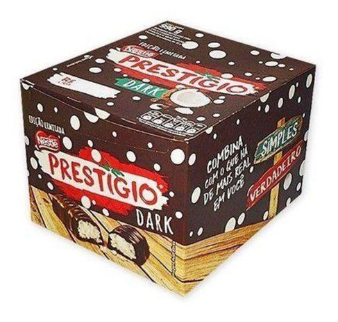 Chocolate Prestigio Dark C/30un 33gr - Nestlé é boa?