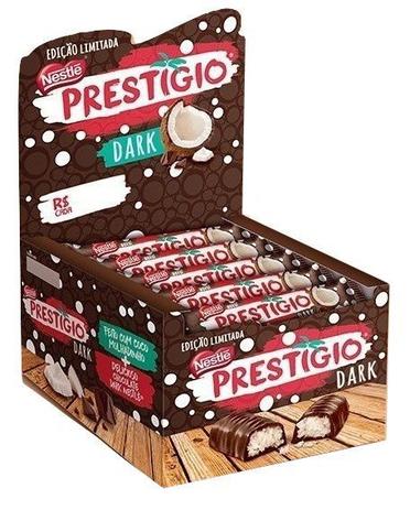 Chocolate Prestigio Dark C/30un 33gr - Nestlé Menor preço em Chocolate Prestigio Dark C/30un 33gr - Nestlé