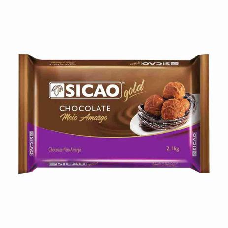 Chocolate Sicao Meio Amargo Gold 2|1kg Callebaut -