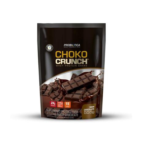 Choko Crunch Whey Protein Dark Chocolate 555g - Probiótica é boa?