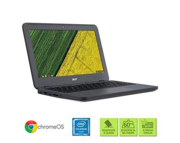 Chromebook acer c731-c9da celeron n3060 dual core 4gb 32gb 1106” - nx.h0hal.001 Menor preço em Chromebook acer c731-c9da celeron n3060 dual core 4gb 32gb 1106” - nx.h0hal.001