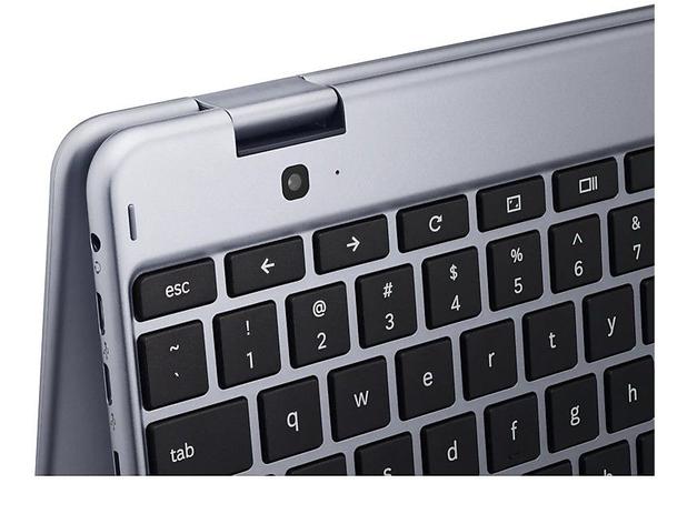 Chromebook Plus 2 em 1 Samsung XE521QAB-AD1BR - Intel Celeron 4GB 32GB Touch Screen 12,2” Full HD