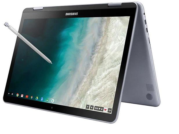 Chromebook Plus 2 em 1 Samsung XE521QAB-AD1BR - Intel Celeron 4GB 32GB Touch Screen 12,2” Full HD