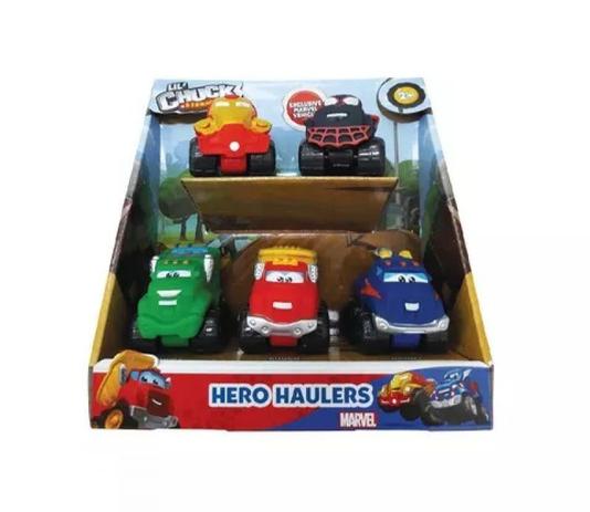 Chuck and Friends Conjunto 5 Carrinhos Marvel 92745 - TONKA - Multibrink é boa?