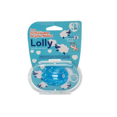 Chupeta 100% silicone de grau médio tamanho 2 maiores de 6 meses azul dreams lolly Menor preço em Chupeta 100% silicone de grau médio tamanho 2 maiores de 6 meses azul dreams lolly