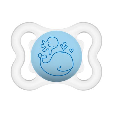 Chupeta Air Silk Touch Baleia e Polvo Transparente 0 a 6 Meses - MAM Menor preço em Chupeta Air Silk Touch Baleia e Polvo Transparente 0 a 6 Meses - MAM