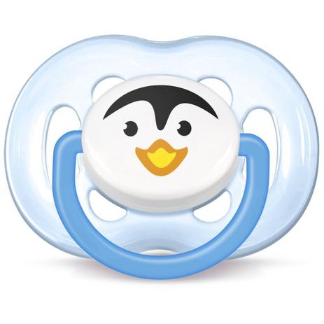 Chupeta Avent Freeflow Pinguim Meninos - 6 a 18 meses - Philips Avent - Philips-avent Menor preço em Chupeta Avent Freeflow Pinguim Meninos - 6 a 18 meses - Philips Avent - Philips-avent