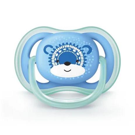 Chupeta Avent Ortodontica Ultra Air Menino 6-18m Azul Urso - Philips Avent Menor preço em Chupeta Avent Ortodontica Ultra Air Menino 6-18m Azul Urso - Philips Avent