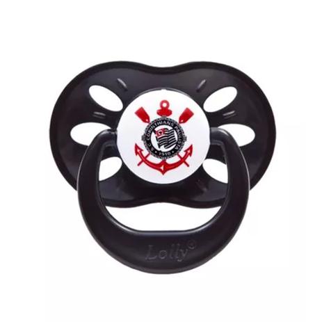 Chupeta Bico Ortodôntico Corinthians - Tamanho 2 - Lolly Menor preço em Chupeta Bico Ortodôntico Corinthians - Tamanho 2 - Lolly