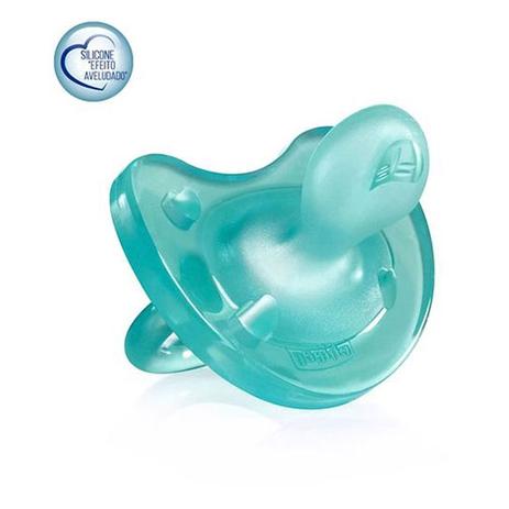 Chupeta Chicco Physio Soft Azul Silicone Tamanho 2 6 a 12 Meses Menor preço em Chupeta Chicco Physio Soft Azul Silicone Tamanho 2 6 a 12 Meses