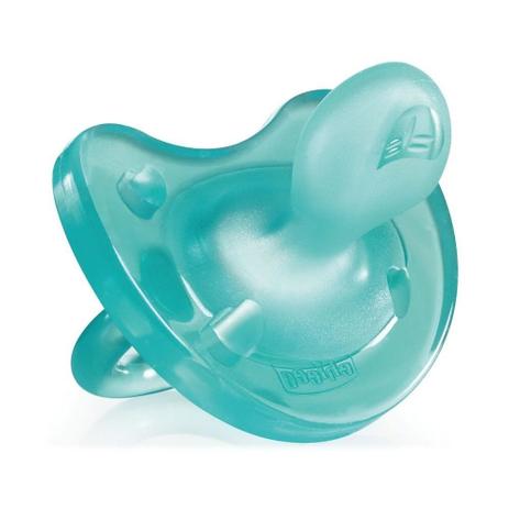 Chupeta Chicco Physio Soft Silicone +12 Meses N.2 Verde Menor preço em Chupeta Chicco Physio Soft Silicone +12 Meses N.2 Verde