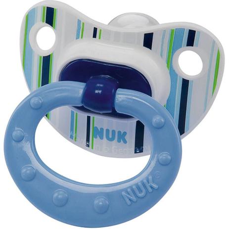 Chupeta Classic Fashion Clean Fase 1 Boy - NUK Menor preço em Chupeta Classic Fashion Clean Fase 1 Boy - NUK