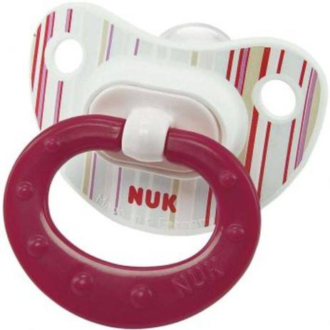 Chupeta Classic Fashion Clean Fase 2 Girl - NUK Menor preço em Chupeta Classic Fashion Clean Fase 2 Girl - NUK