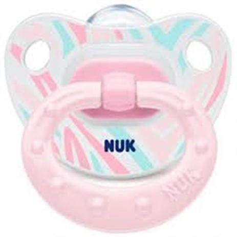 Chupeta Classic Tam.1 Decorada Girl 0-6 Meses - NUK Menor preço em Chupeta Classic Tam.1 Decorada Girl 0-6 Meses - NUK