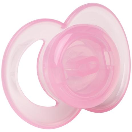 Chupeta Clean Silicone Redondo T2 Rosa - Lolly baby Menor preço em Chupeta Clean Silicone Redondo T2 Rosa - Lolly baby
