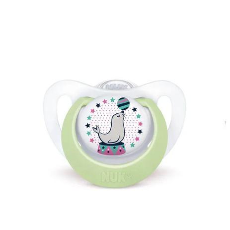 Chupeta de Silicone Genius Design Classic Foca 0-6M NUK PA7324-1N Menor preço em Chupeta de Silicone Genius Design Classic Foca 0-6M NUK PA7324-1N