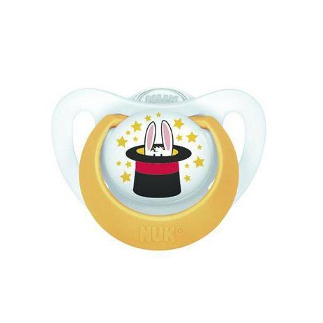 Chupeta de Silicone Genius Design Clean Cartola 0-6M NUK PA7325-1N Menor preço em Chupeta de Silicone Genius Design Clean Cartola 0-6M NUK PA7325-1N