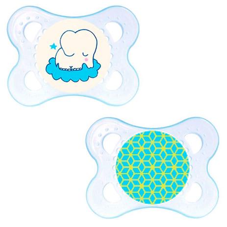 Chupeta de Silicone - Night Days - Boys - 0 a 6 M - MAM Menor preço em Chupeta de Silicone - Night Days - Boys - 0 a 6 M - MAM