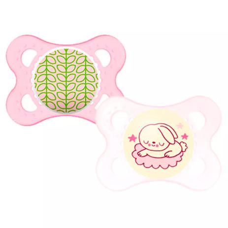 Chupeta de Silicone - Night Days - Girls - 0 a 6 M - MAM Menor preço em Chupeta de Silicone - Night Days - Girls - 0 a 6 M - MAM